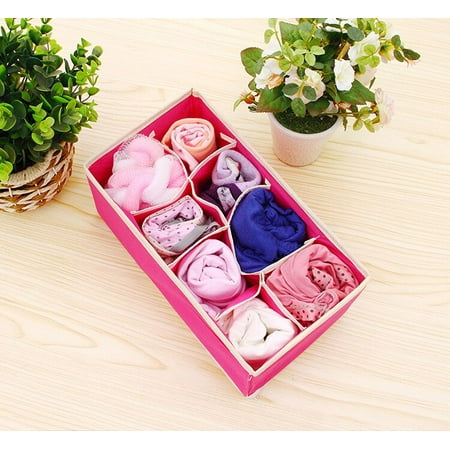

Multiple Split Underwear Bra Organizer Storage Box Drawer Wardrobe Clothes Organizer Underwear Scarf Socks Bra