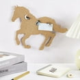 thumbnail image 5 of 2Pcs Pin Board Cork Board 10.9x11.8 Horse Shape Bulletin Board Pin Board Decorative Cork Board 0.3" Thick Corkboards for Wall Office Home School Decor Brooch Pin Storage Jewelry Display for DIY Sun, 5 of 6