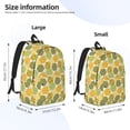 thumbnail image 4 of Daiia Bee honey Vintage Canvas Backpack for Men and Women ,Hiking Backpack,Travel Laptop Bag for School,Large Capacity Backpack, 4 of 8