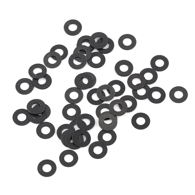 300Pcs M3 Nut & Assortment Kit, Black Alloy Steel Hex Socket Screws With Hex Nuts Washers Assortment