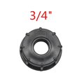 thumbnail image 1 of 1/2" 3/4" 1" Female Thread to 60mm Female Thread IBC Tank Connector Valve Faucet Adapter Garden Irrigation Pipe Connection Tools ,Leak-Proof, 1 of 6