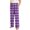 PurpleA, variant on DxhmoneyHX Boys Plaid Pants Wide Leg Elastic Waist Loose Trouser Casual Loungewear Sleep Pant with Pocket Size 4-16 Years