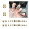 Hessimy Dashing Diva Gel Strip 24 Sheets Full Wrap Nail Stickers Art 3D