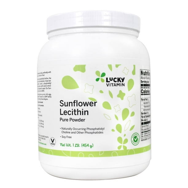 LuckyVitamin Sunflower Lecithin Powder 1 lb.