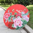 thumbnail image 1 of SMihono Chinese Silk Cloth Umbrella Classical Style Decorative Umbrella Oil Paper Umbrel Home Decoration, 1 of 2