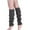543_Grey, variant on JWSVBF Leg Warmer for Women Knit Faux Cozy Crochet Wool Dance Winter Boots Blue
