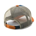 thumbnail image 4 of Waldeal Boys' Excavator Trucker Hat, Adjustable Mesh Snapback Baseball Cap for Toddler Orange, 4 of 6