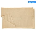 thumbnail image 1 of Lined 100% Combed Cotton Bath Mats Set for Bathroom 2 Piece, Camel, 1 of 5
