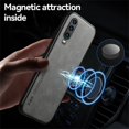 thumbnail image 4 of Magnetic Sheepskin Leather Phone Case Huawei P30 Lite P20 P40 P50 Pro Funda Cover For Huawei P30 P40 Lite 5G P50 Pro Back Case, 4 of 5