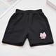 thumbnail image 2 of Odeerbi 2-12 Años Niños Niñas Bermudas Deportivas de Verano Gato Bordado Pantalones Cortos Deportivos de Algodón Bonitos Pantalones Transpirables de Longitud Media, 2 of 4