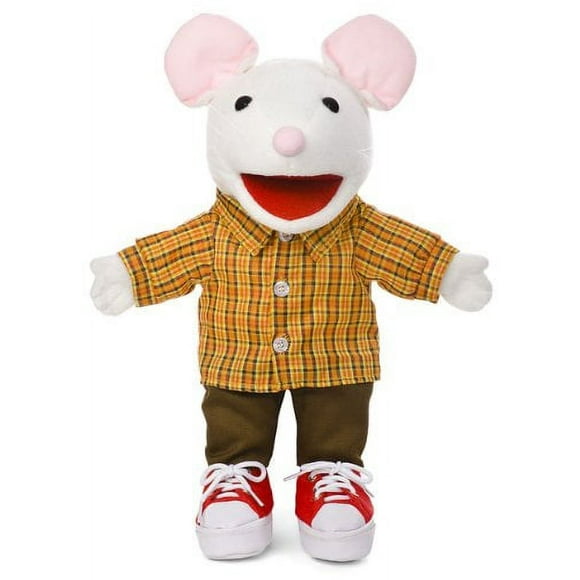 14" Mouse w/ Sneakers, Animal Hand Puppet
