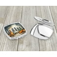 thumbnail image 3 of Calacas Skeletons Spooky Halloween Compact Mirror 2.75 in x 3 in, 3 of 4
