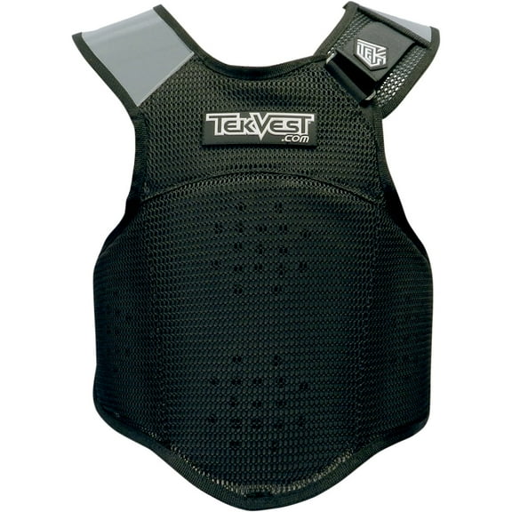 Tekvest Crossover Mens Protective Vest Black LG
