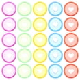 thumbnail image 1 of Miangastore 25pcs Binding Discs Discbound Expansion Discs Loose-leaf Bind Discs Plastic Binders Discs for Student, 1 of 8