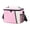Pink, variant on Insulated Reusable Stylish Simple Practical Front Opening Rectangular Lunch Box Bag for Students Adults to Keep Food Cold/Hot, Waterproof Large Capacity Cooler bags for Travel/Beach/Picnic