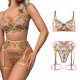 thumbnail image 4 of Guardurnaity Conjunto de sujetador, lencería Sexy, ligas, medias lavables de encaje sin costuras, ropa interior de mujer, tira corta, accesorio para citas Ropa interior Albaricoque METRO Guardurnaity AP018397-11, 4 of 6