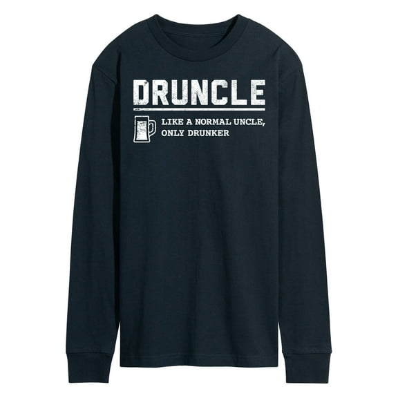Instant Message - Druncle - Men's Long Sleeve T-Shirt