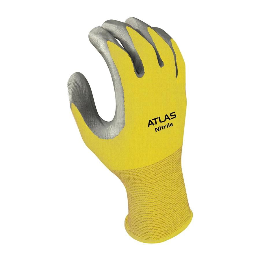 Atlas Showa 370 Premium Black Nitrile Gloves4 PackS L M 