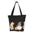 thumbnail image 1 of Fotbe Coffee Gnome (2) Bolsa de Playa con Estampado, Bolsa de Hombro, Bolsa de Mano Espaciosa, Bolsa de Viaje Ligera, Bolsa de Compras Versátil, 1 of 6
