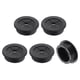 thumbnail image 1 of Uxcell 5 Pack Grommet de cable, 1 1/4" pulgadas (32mm) Grommet de escritorio flexible cubre agujeros de cable para organizador de cables de escritorio de computadora, negro, 1 of 7