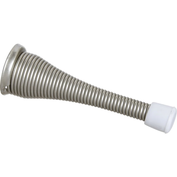 Stanley S807-297 V8023 Spring Doorstop Satin Nickel, 3"