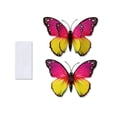 thumbnail image 2 of MINI-FACTORY 12Pcs Wall Sticker 3D Colorful Butterfly Home Wall Decoration Decals Wall Art for Kid's Bedroom Living Room Fridge Window - Orange, 2 of 3
