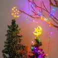 thumbnail image 3 of Christmas Tree Top Lights Moon Star Pattern Create Festive Ambience Romantic Flashing Lights Christmas Decoration Lamp, 3 of 10
