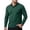AA01_Green, variant on Lumtrix Men's Long Sleeve Polo Shirt Casual Dress Button Down T Shirt with Pocket Basic Lightweight Collared Golf Shirt Wine 2XL
