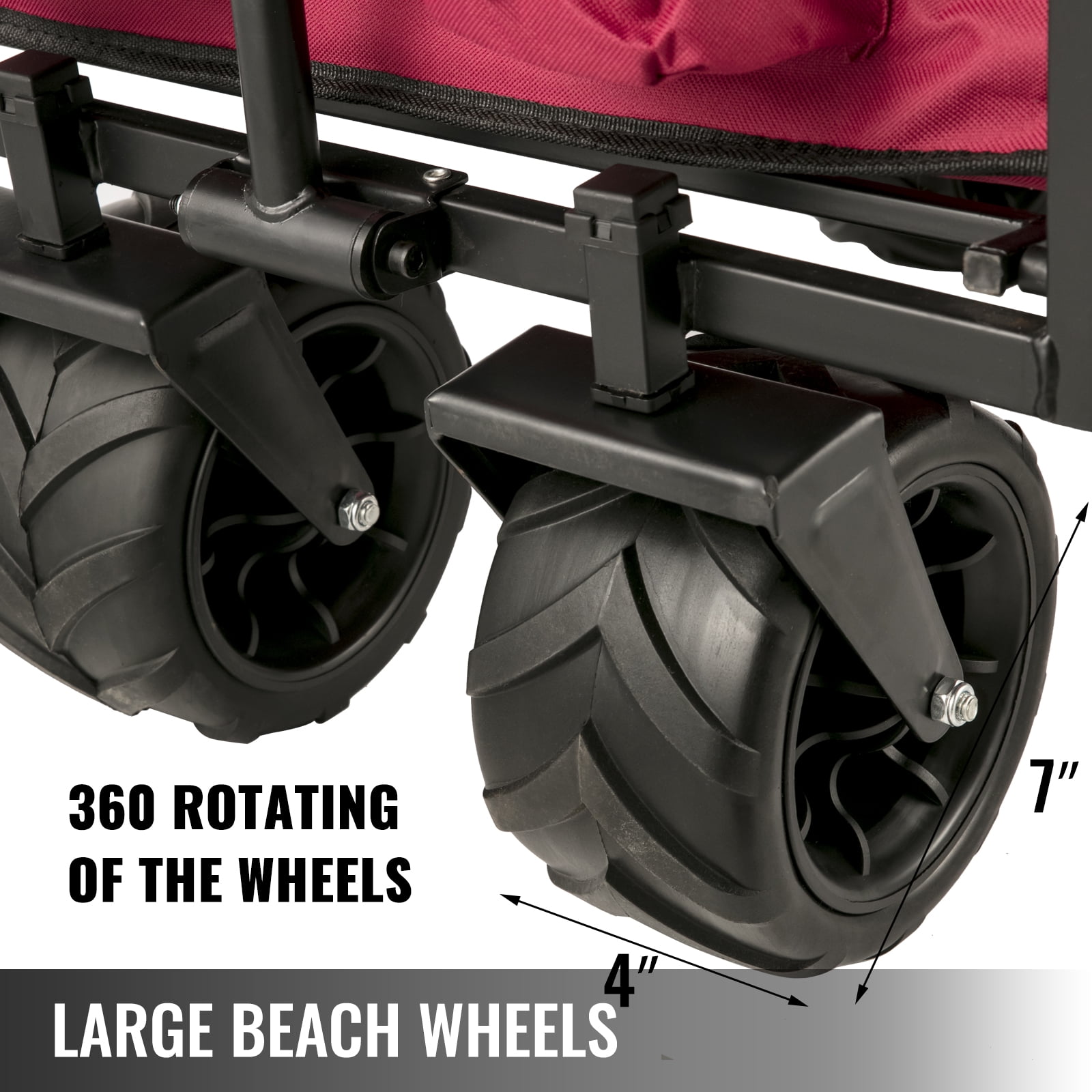 BENTISM 100 kg Capacity with Portable Folding Wagon