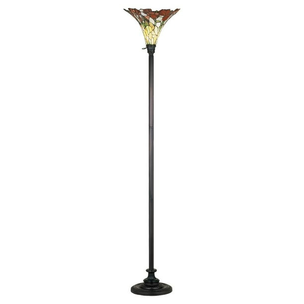 Meyda Tiffany Tulip 71 Torchiere Floor Lamp Walmart Com Walmart Com
