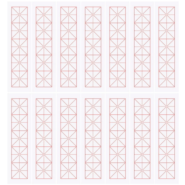 100 Sheets Writing Paper Calligraphy Paper Calligraphy Practicing Rice