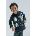 thumbnail image 5 of Disney Nightmare Before Christmas Jack Skellington Toddler Boys Fleece Pullover Hoodie and Pants Outfit Set Toddler to Big Kid, 5 of 5