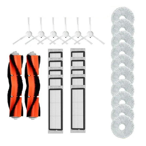 Accesorios de aspiradora robot PENGJJMXG S10+ / S10 Plus Cepillo lateral principal Filtro HEPA