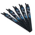 thumbnail image 3 of 150mm Reciprocating Saw Blade 5 TPI Cutting Wood Plastic Sharp Fast Cut 5pk, 3 of 4