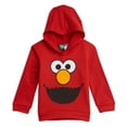 thumbnail image 2 of Sesame Street Elmo Toddler Boys Hoodie and Pants Outfit Set Red/Gray 4T, 2 of 5