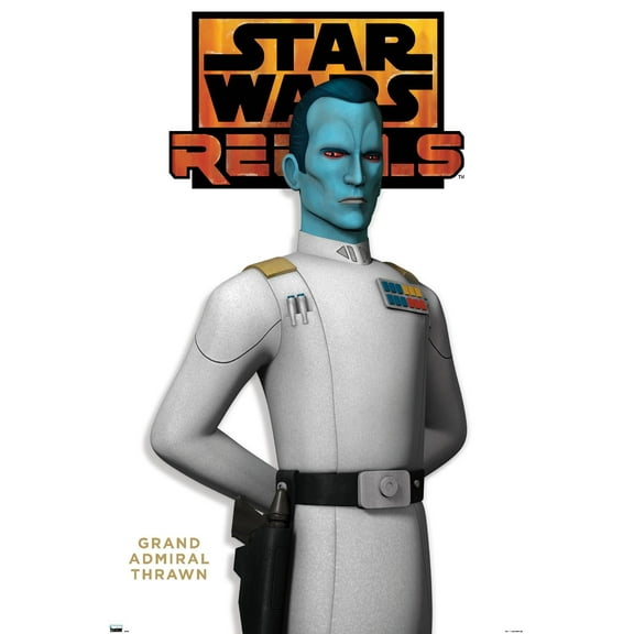 Star Wars: Rebels - Grand Admiral Thrawn Feature Series Wall Poster, 22.375" x 34"