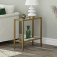 thumbnail image 4 of Evelyn&Zoe Rectangular Metal and Glass Side Table, Glass, 4 of 5