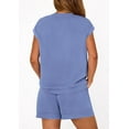 thumbnail image 5 of PRETTYGARDEN Women's 2 Piece Lounge Shorts Sets Summer Travel Outfits Casual Beach Vacation Clothes Matching Sweatsuits, 5 of 10