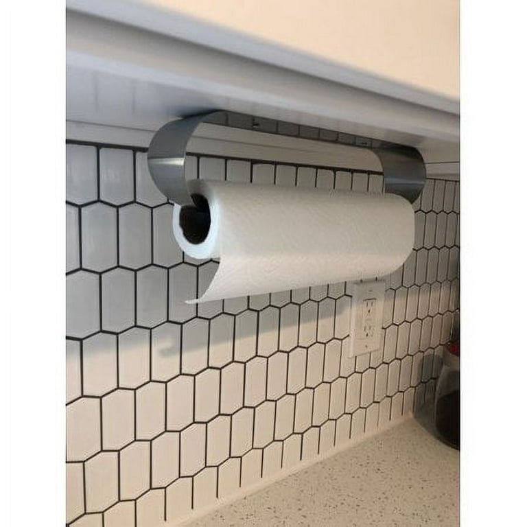 PHANCIR Paper Towel Holders Wall Mount Kitchen Paper Holder Under