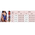 thumbnail image 5 of Gibobby Tangas de mujer sexy encaje Día de San Valentín Lencería de mujer Sexy Body de encaje Deep V Teddy(Verde, XL), 5 of 5