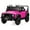 Pink, variant on Kidzone Licensed Land Rover Defender 110 SVX Ride On Car for Kids, 12V Battery Powered Electric SUV Toy w/ Parent Remote Control & Manual Driving, Bluetooth, LED Lights, Off-Road Wheels - Pink