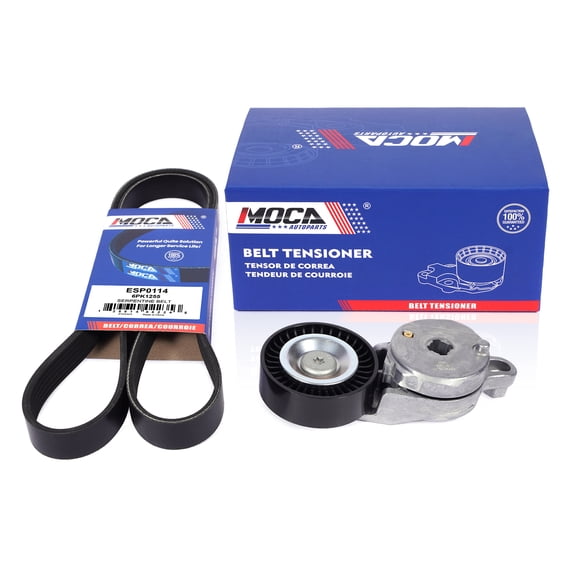 MOCA AUTOPARTS 90K-39106 Serpentine Belt Drive Component Kit Fit for 2011-2016 Scion tC 2.5L & 2009-2018 Toyota RAV4 2.5L & 2012-2017 Toyota Camry 2.5L