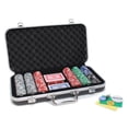 thumbnail image 2 of WE Games Complete Poker Set in Aluminum Case - 300 Chips, 2 of 6