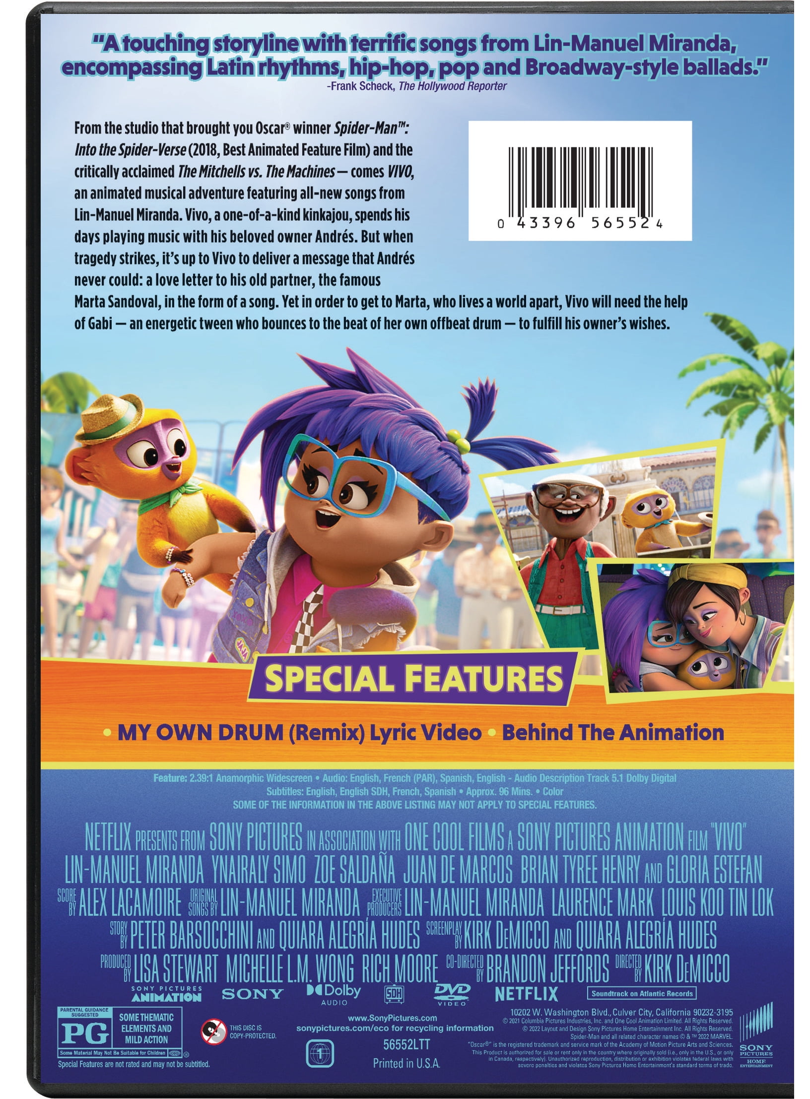 Vivo (DVD) - Walmart.com