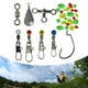 thumbnail image 4 of Greeniant Juego de aparejos de pesca, accesorios universales de repuesto, accesorios giratorios para exteriores, broches deslizantes, Kit de pesca con Pescar  160 piezas Greeniant  OD000016-00B, 4 of 6