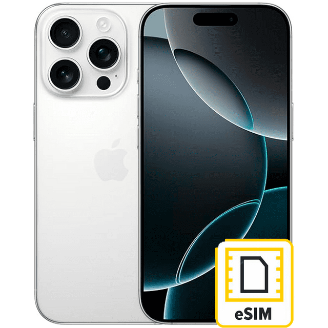 Apple Iphone 16 Pro 128Gb Blanco Esim Reacondicionado