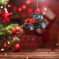 thumbnail image 3 of Adornos colgantes para árbol de Navidad, adornos, decoración, manualidades, colgante de madera para coche. Estilo 5, 3 of 7