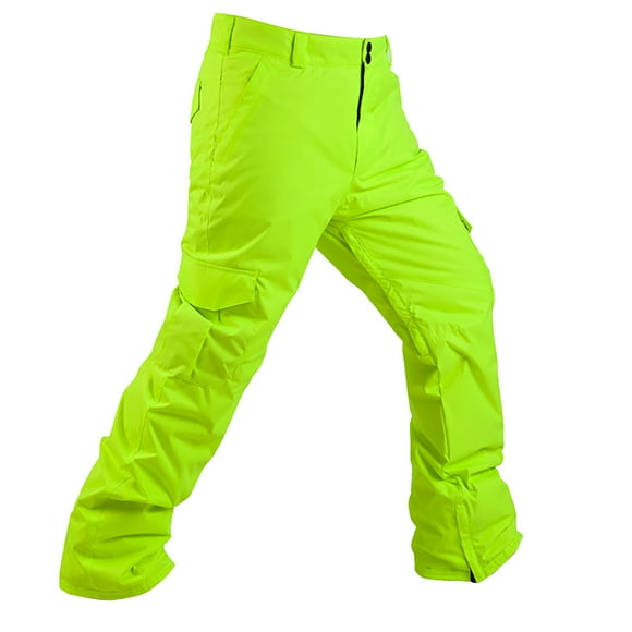 Womens Ski Pants Womens Veneer Double Board Windproofand Warmth Thickened Ski Pants Ski Pants Women