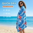 thumbnail image 4 of Inadays Beach Towel Sand Free Absorbent Lightweight Compact Warp-knitted Pool Towels for Swimming Camping Yoga Gym Travel Easy Pack Beach Essentials Accessories for Adults Women Men Vacation Gift, 4 of 7