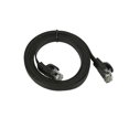 thumbnail image 2 of Monoprice - Patch cable - RJ-45 (M) to RJ-45 (M) - 5 ft - UTP - CAT 5e - booted, snagless, stranded, flat - black, 2 of 2